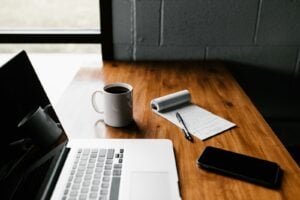 Day 4 in-home opiate detox recovery timeline for working professionals — calm private residence workspace